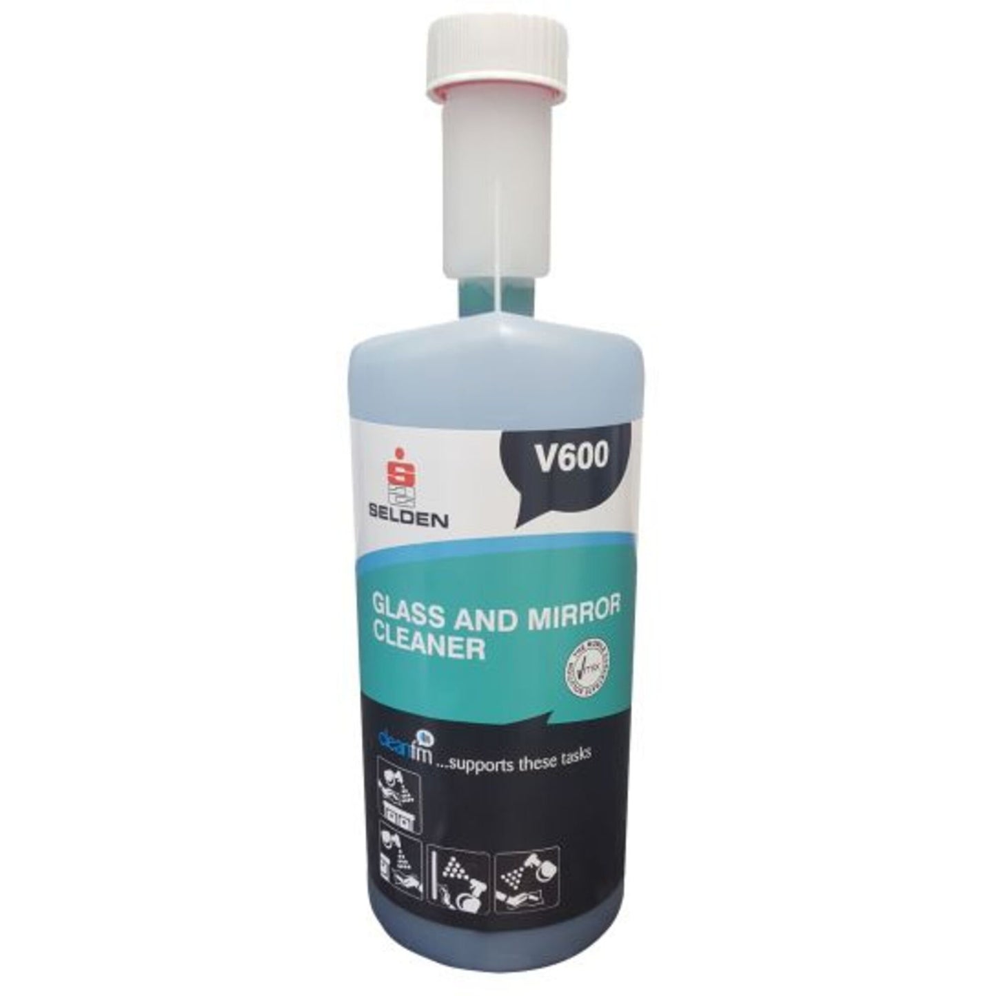 SELDEN (V600) V-MIX GLASS CLEANER 1L - E
