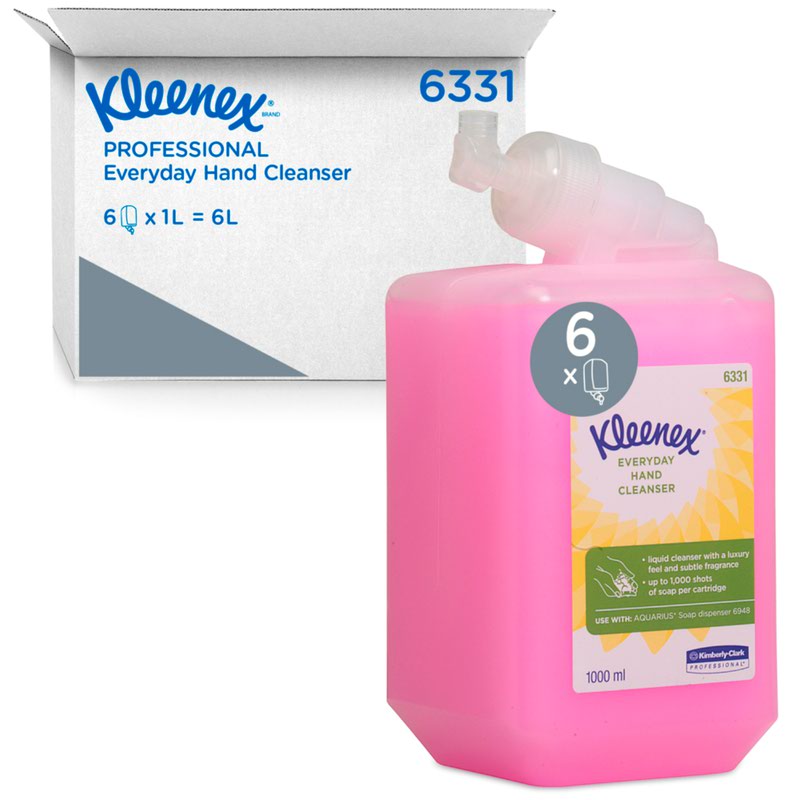 Kleenex® Everyday Use Hand Cleanser Soap . Case - 6x1L