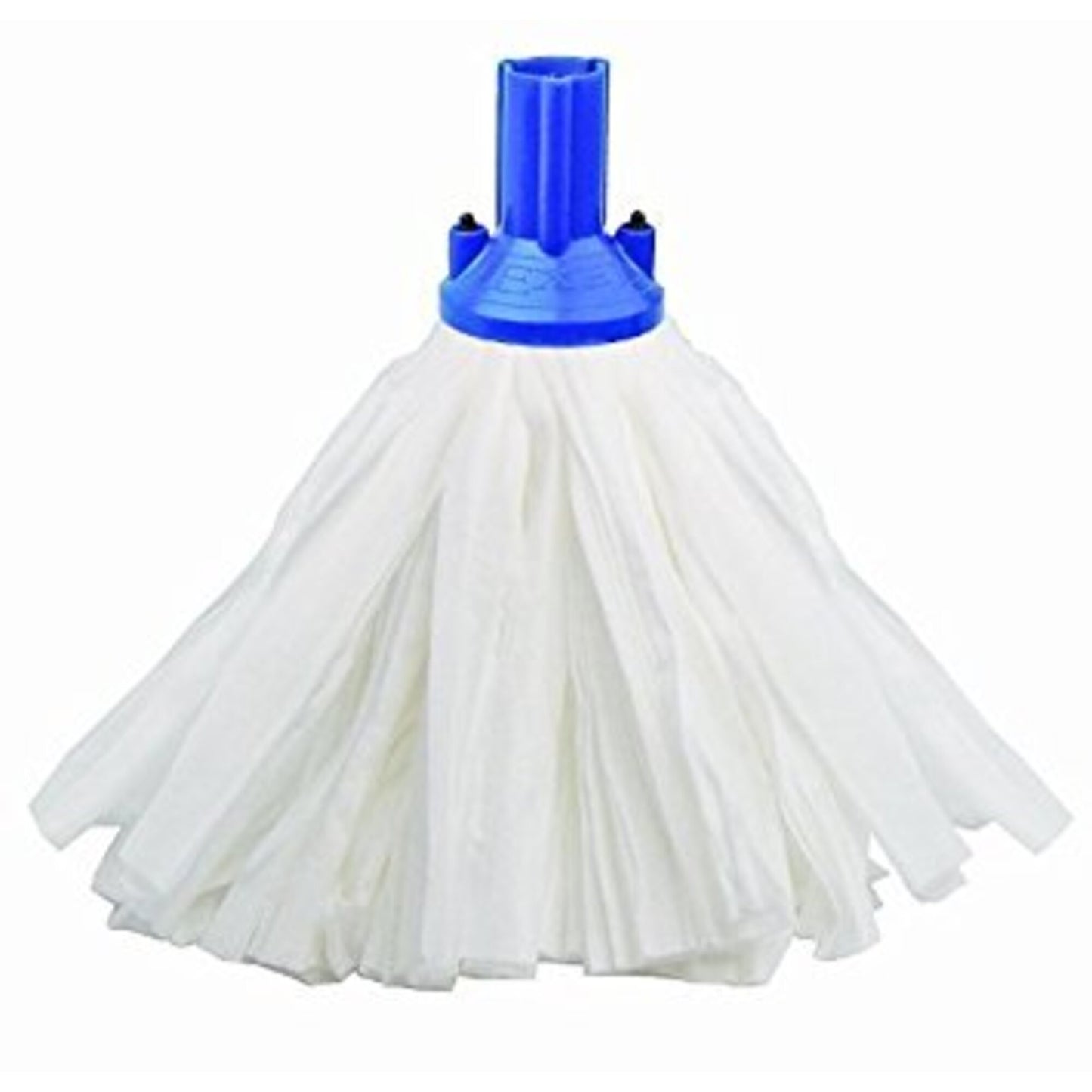 Purely Smile Big White Socket Mop Blue Pack of 10