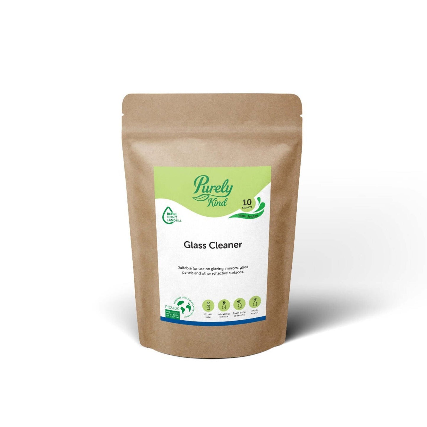 Purely Kind Glass Cleaner Capsules, Pack