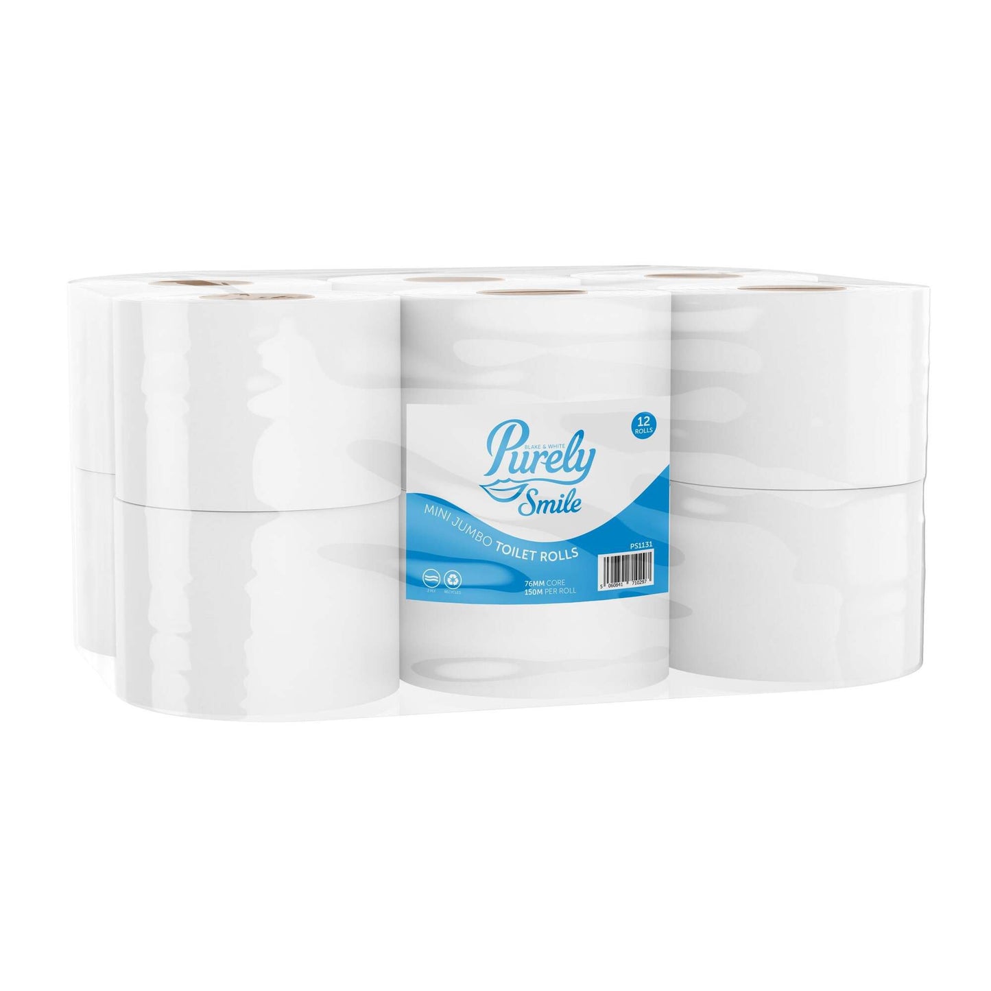 Purely Smile Toilet Roll 2ply Mini Jumbo