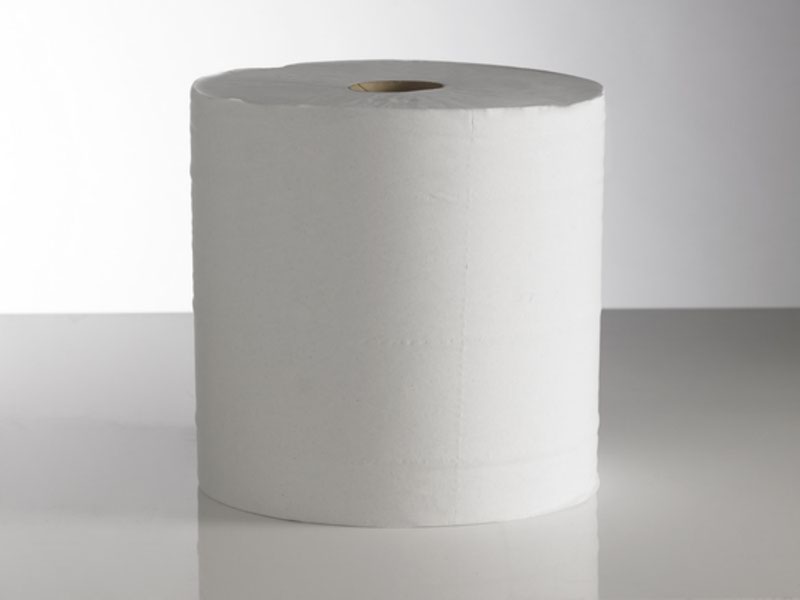 Purely Smile Forecourt Wiper Roll White - case of 2 x 360m