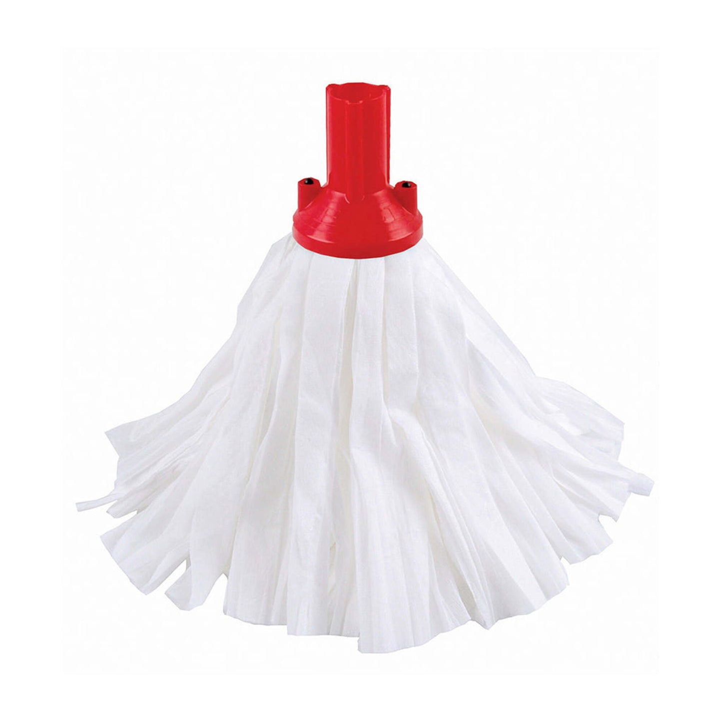 Purely Smile Big White Socket Mop Red x