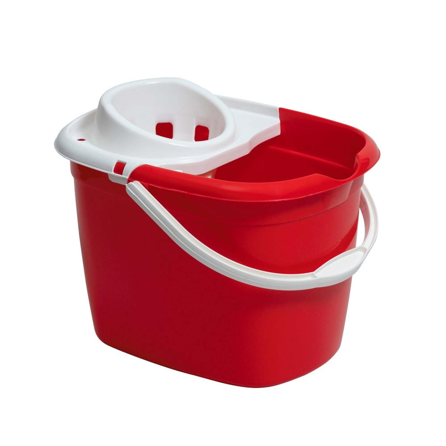 Purely Smile Plastic Mop Bucket with Wri