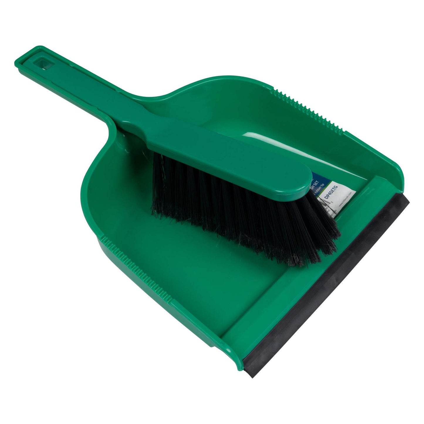 Purely Smile Dustpan & Brush Plastic Gre