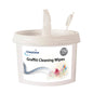 Container of Graffiti Cleaning Wipes with 'Cleanline' branding on a white background