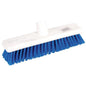 12" Hygiene Broom Head Stiff Blue