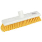 12" Hygiene Broom Head Stiff Yellow