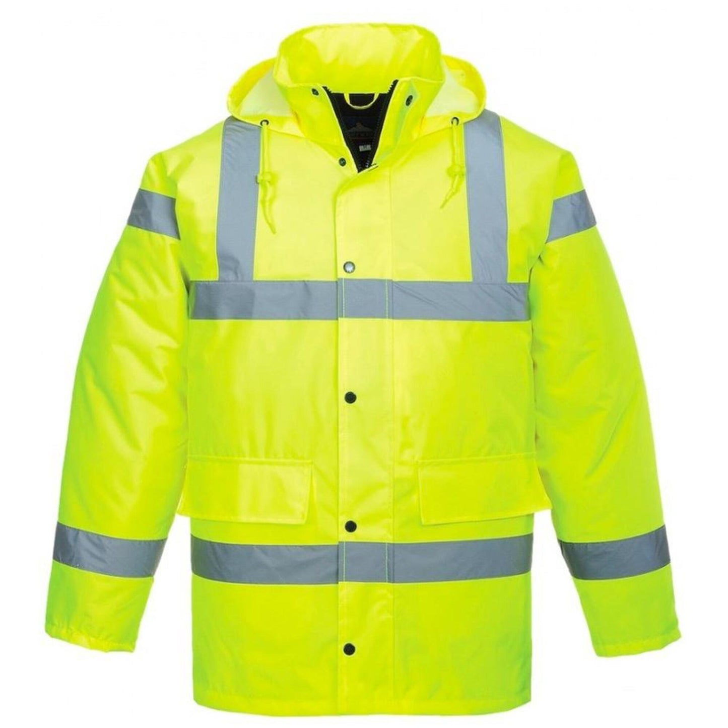 Purely Protect Hi Vis Long Jacket Traffic Large