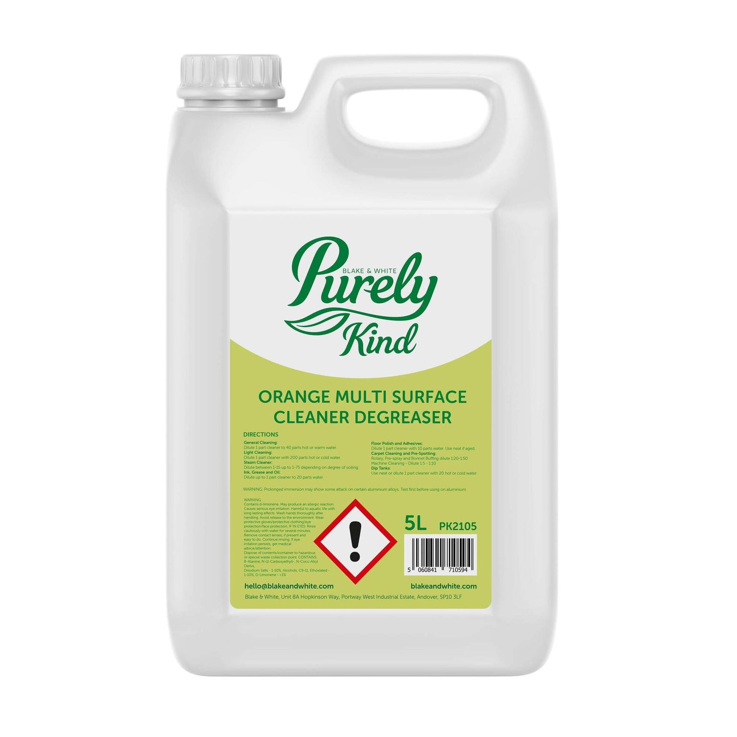 Purely Kind Orange Multi Surface Cleaner