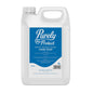 5 liter container of Purely Protect white antibacterial hand soap on a white background