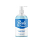 Purely Protect hand soap bottle on a white background