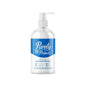 Hand sanitizer bottle with 'Purely Protect' branding on a white background
