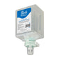 Foam sanitizer carton with 'Purely Protect' branding on a white background