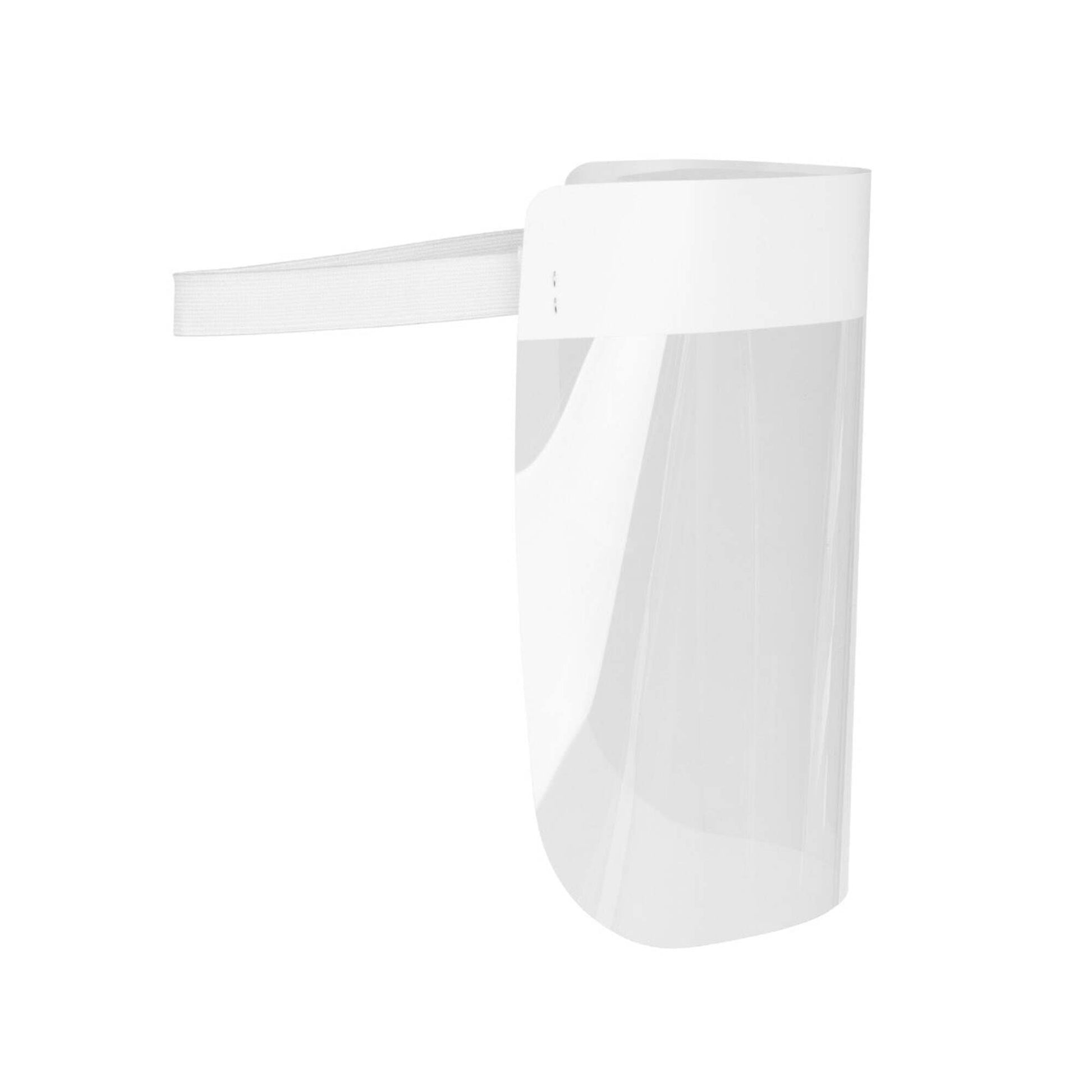 White soap dispenser on a white background