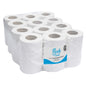 Purely Smile Mini Centrefeed 2ply 60mX190mm White Pack of 12