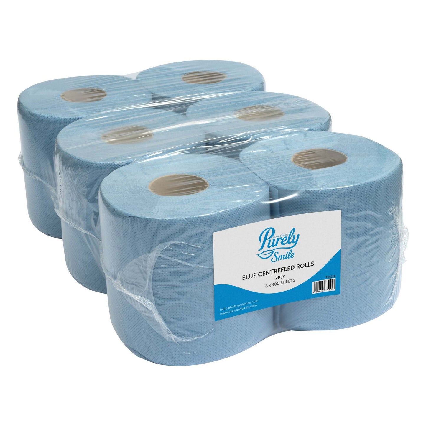 Purely Smile Centrefeed Rolls 2ply 400 S