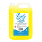 Yellow container of Purely Smile Lemon Floor Cleaner on a white background