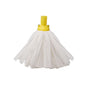 Purely Smile Big White Socket Mop Yellow