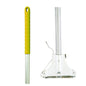 Purely Smile Kentucky Mop Handle Aluminium Metal Clip Yellow