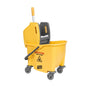 Purely Smile Kentucky Mop Bucket and Wringer 25 Litre Yellow