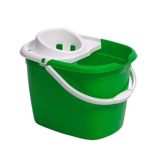 Purely Smile Plastic Mop Bucket with Wri