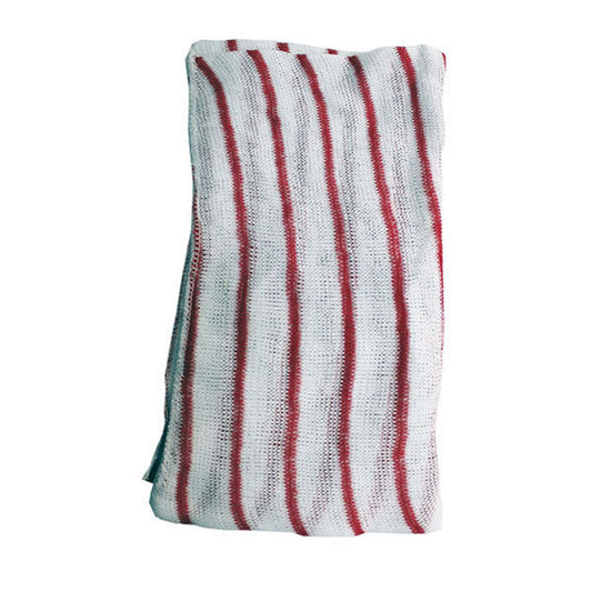 Purely Smile Dishcloth Striped Red x 10
