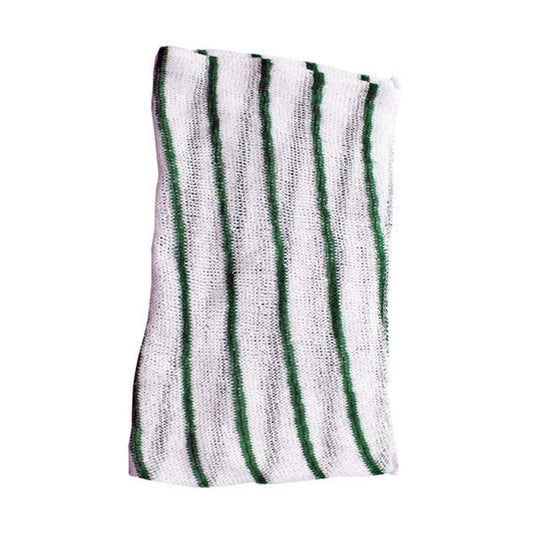 Purely Smile Dishcloth Striped Green x 1
