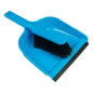 Purely Smile Dustpan & Brush Plastic Blu