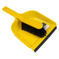 Purely Smile Dustpan & Brush Plastic Yel