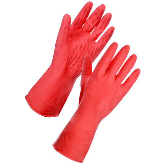 Purely Class Household Rubber Gloves Red